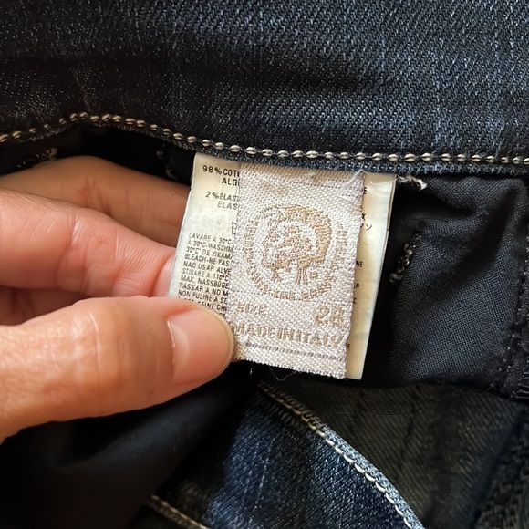 Women's Dark Blue Jeans - Picture 8 of 11